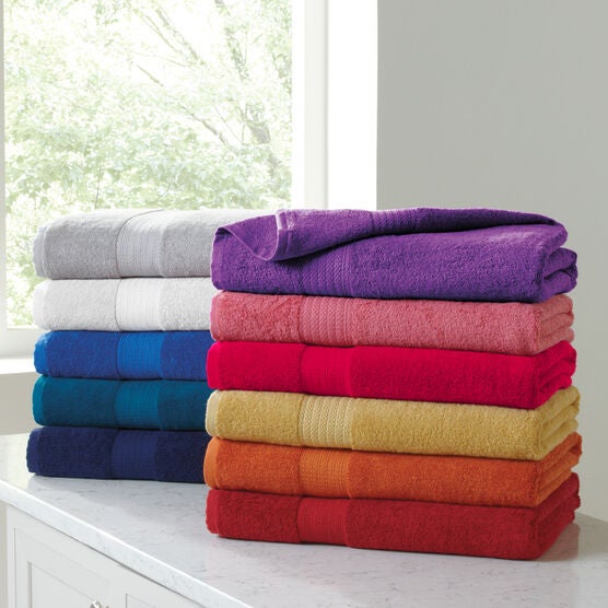 BrylaneHome® Studio Oversized Cotton Bath Sheet Towel, BrylaneHome® Studio Oversized Cotton Bath Sheet Towel,
