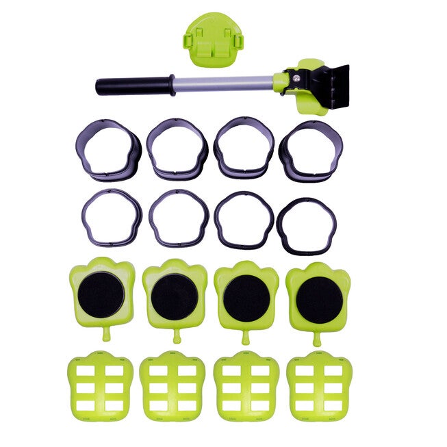 Mega Movers Furniture Moving Set, GREEN, hi-res image number null
