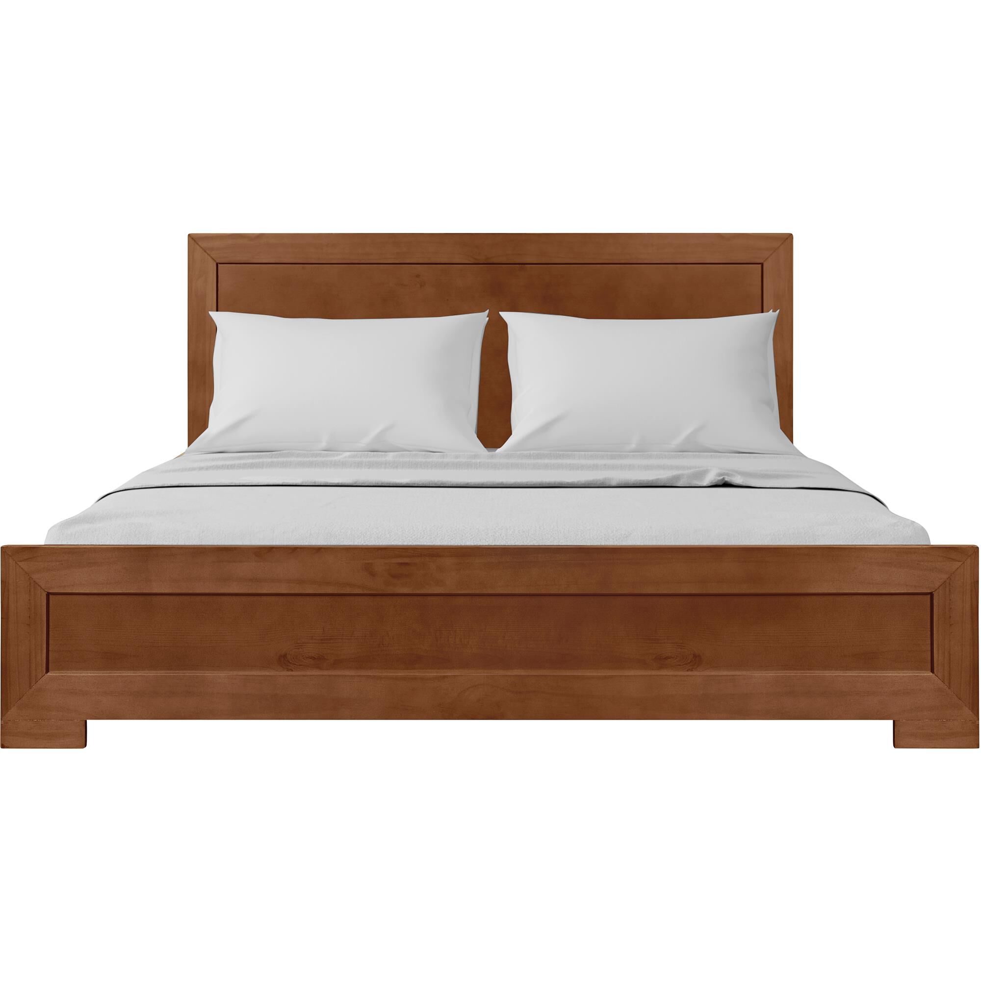 Oxford Platform Bed, Walnut, Twin