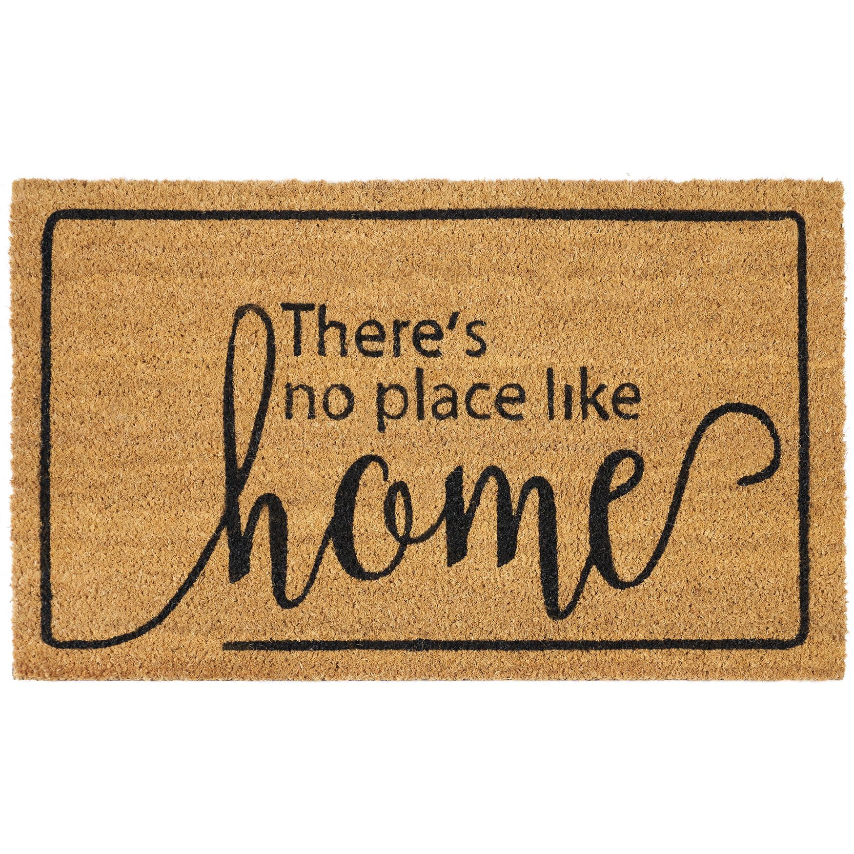 Printed Coir Door Mat 18" x 30" by Achim Home Dcor in Home