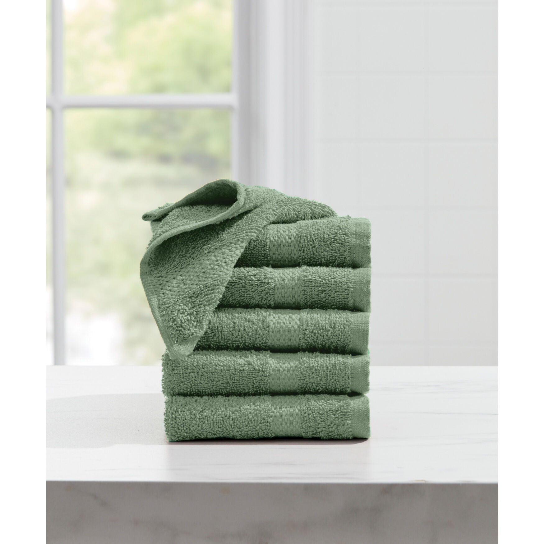 Brylanehome 6 Piece 100% Cotton Terry Towel Set Towel