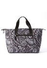Weekender Tote Bag, BLACK PAISLEY, hi-res image number null