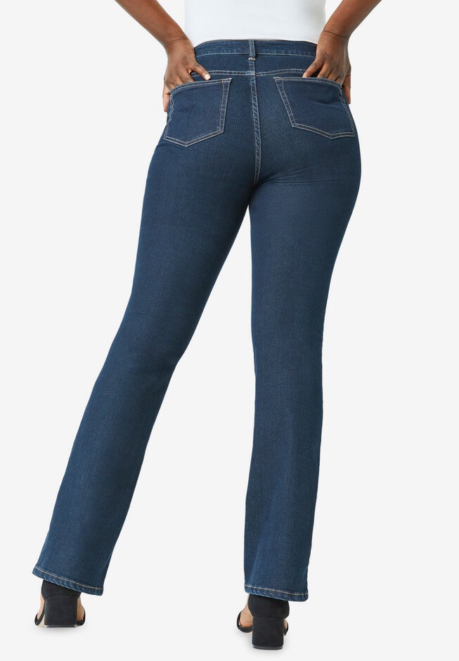 True Fit Stretch Denim Bootcut Jean, , on-hover image number null