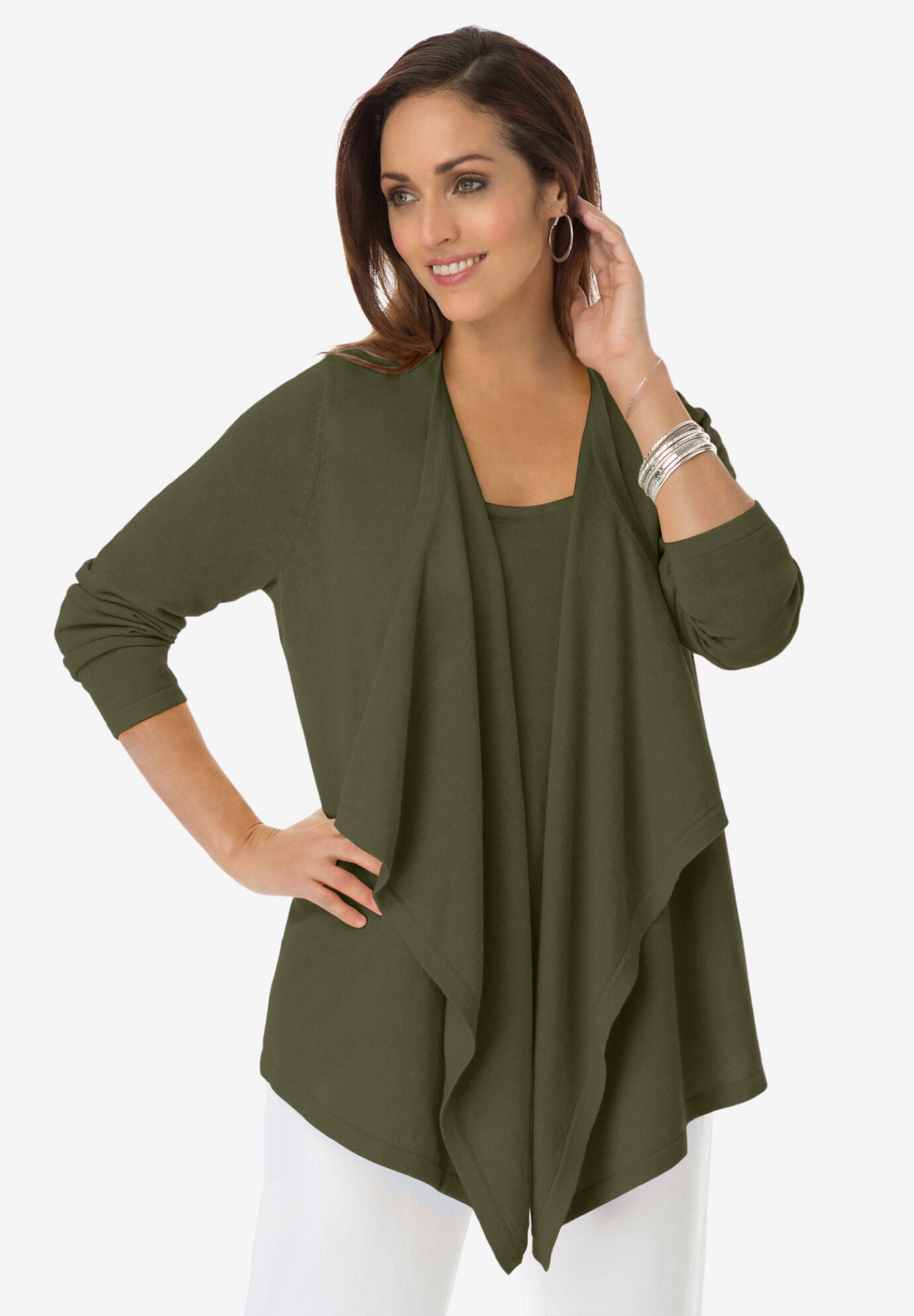 Women's discount flyaway cardigan