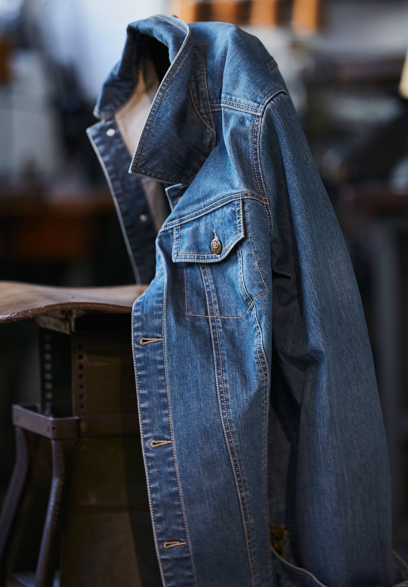Liberty blues outlet denim jacket