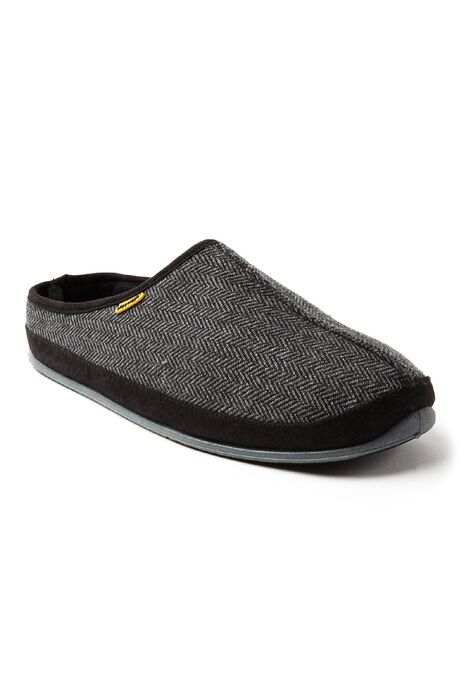 Deer Stags® Microsuede Slippers, BLACK, hi-res image number null