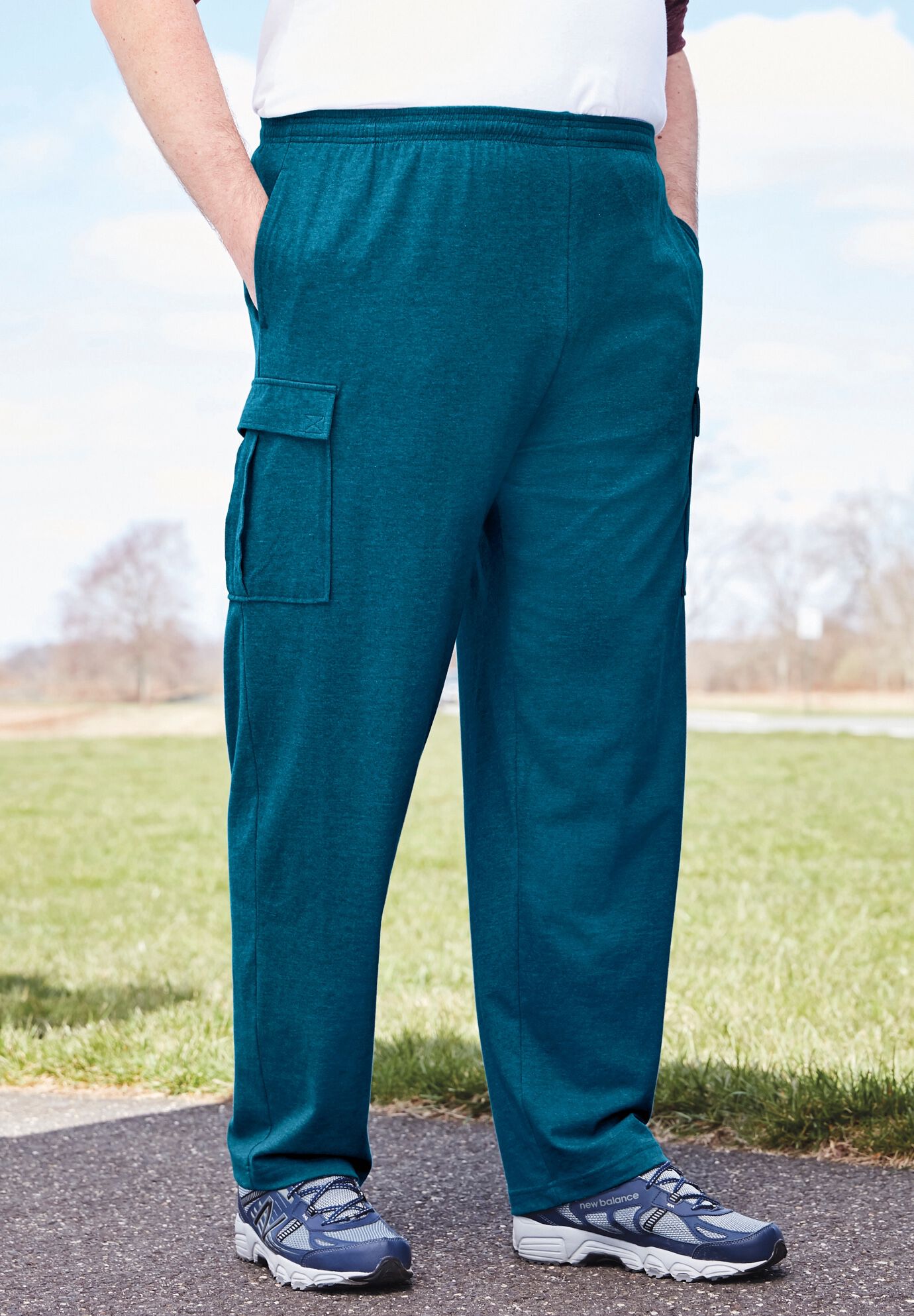 Lightweight outlet cargo sweatpants