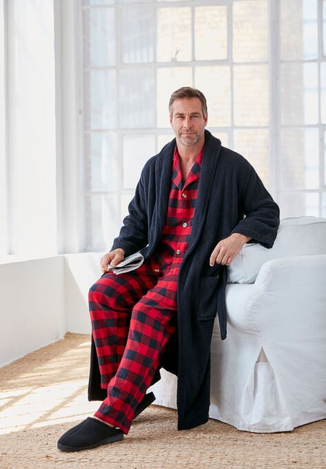 Fleece Clog Slippers, , alternate image number null