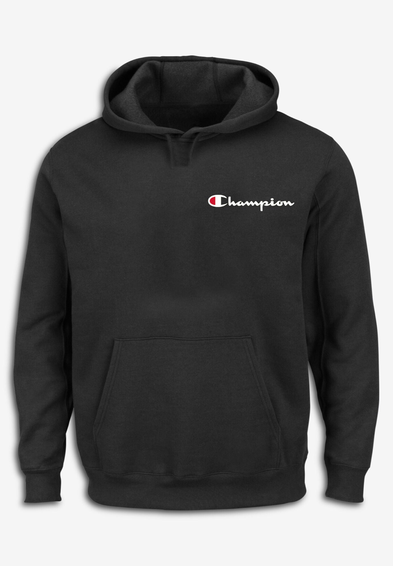 Champion embroidered best sale logo hoodie