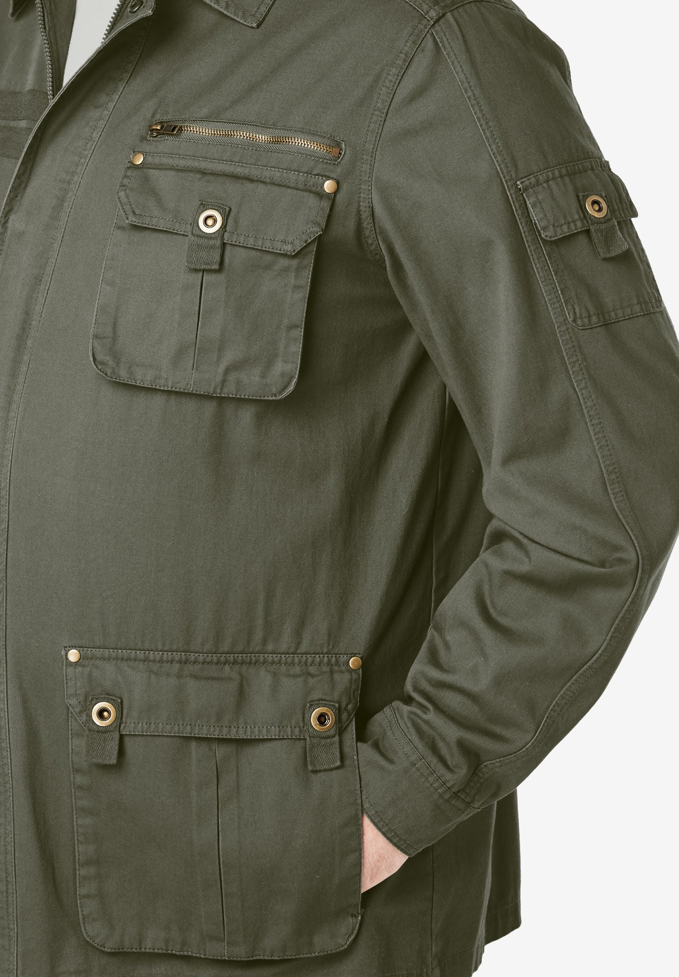 9 Pocket Twill Utility Jacket, , alternate image number 5