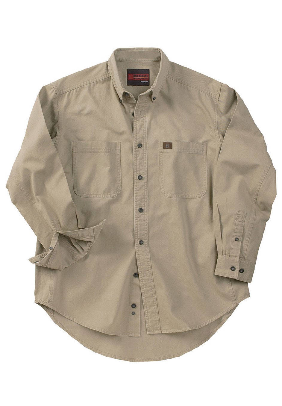 Riggs Workwear Long-Sleeve Cotton Work Shirt, , alternate image number 2