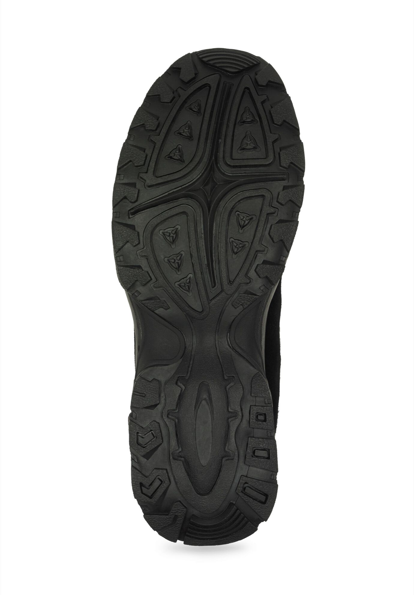 Lace-Up Hiking Boots, BLACK SUEDE, alternate image number 3