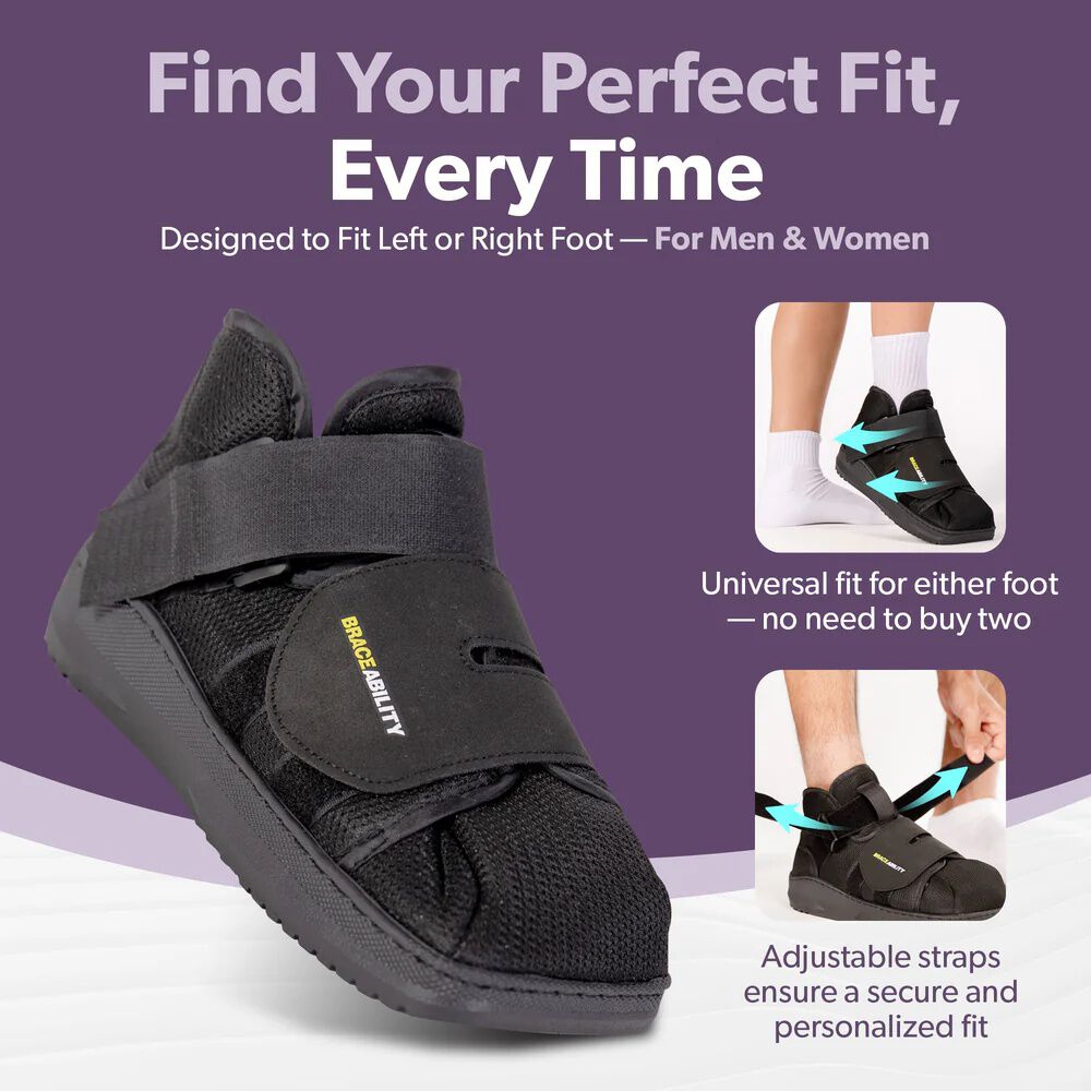 Closed Toe Medical Walking Shoe, BLACK, alternate image number 5