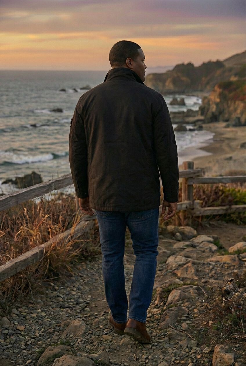 9 Pocket Twill Utility Jacket, BLACK, alternate image number 2