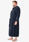 Terry Velour Hooded Maxi Robe, , alternate image number 2