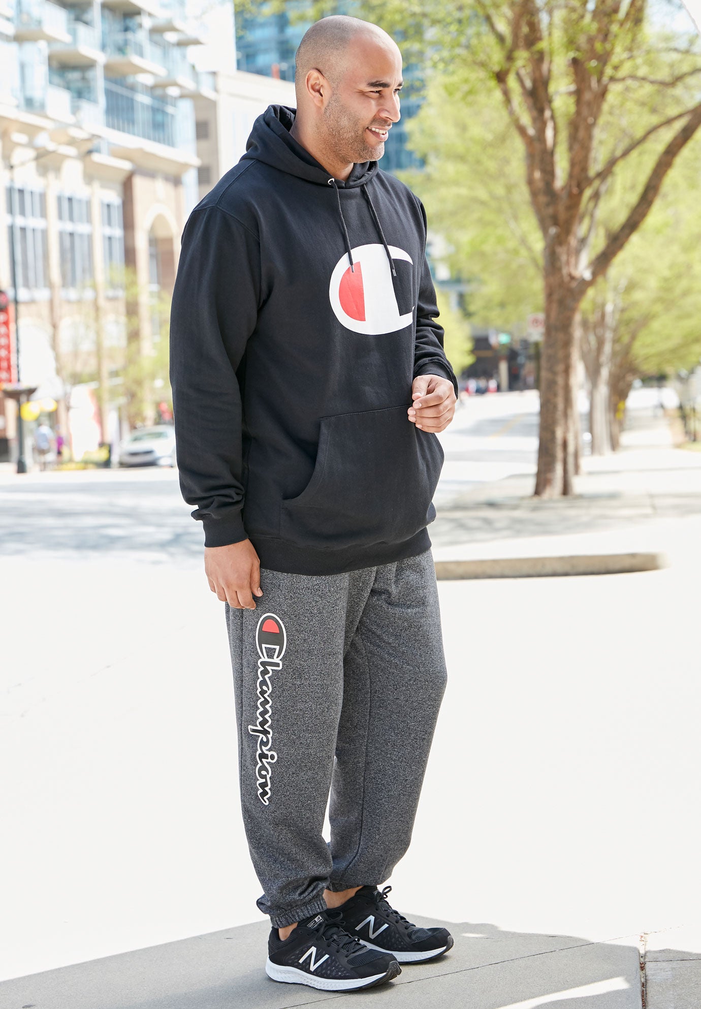 Mens large champion hoodie clearance