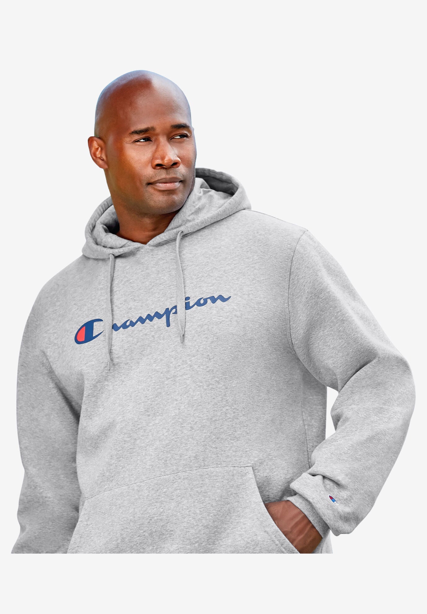 Champion reverse weave international chain script hoodie hotsell