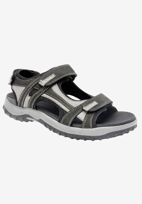 WARREN Sandals, BLACK GREY COMBO, hi-res image number null