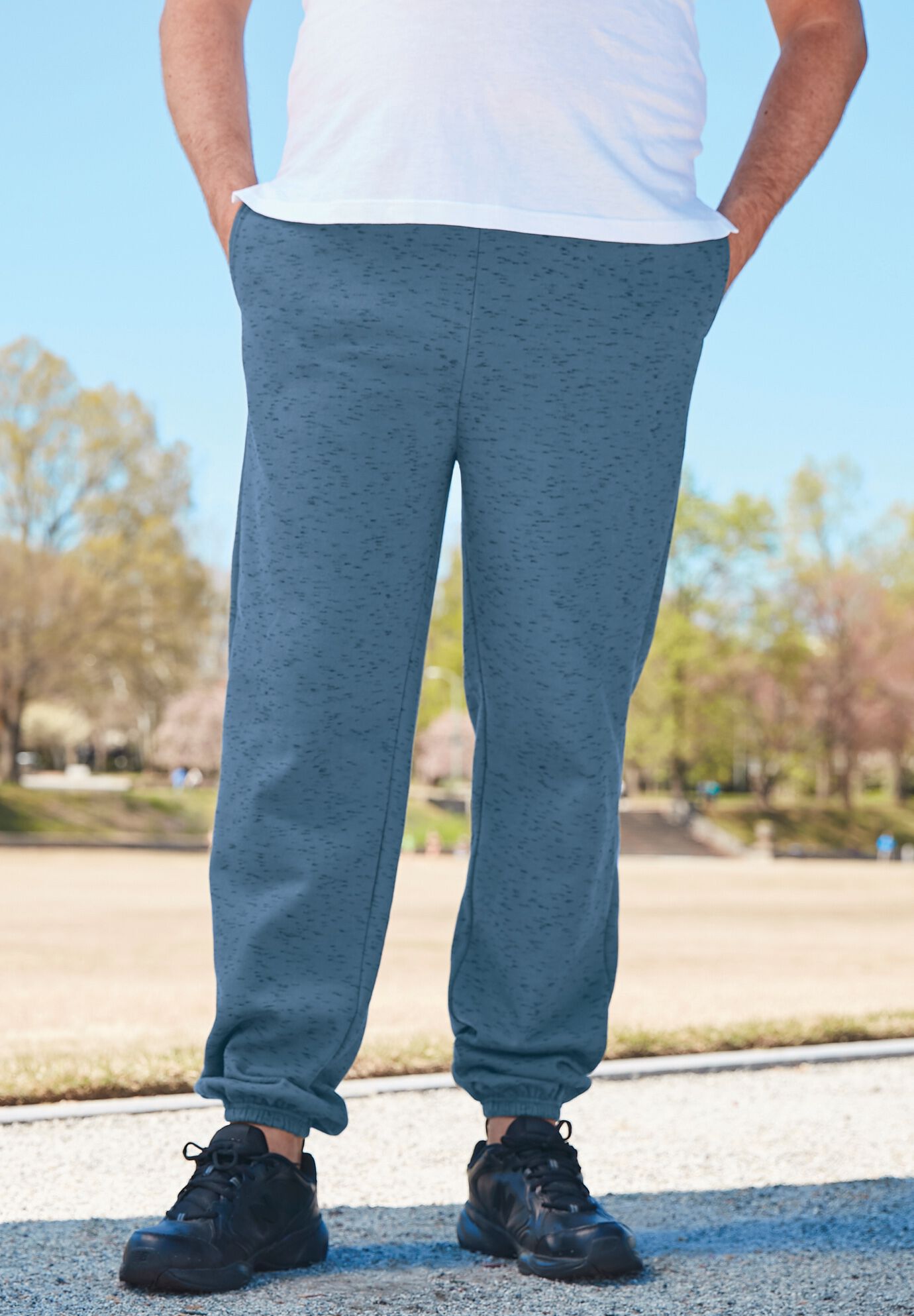 Elastic cuff sweatpants store