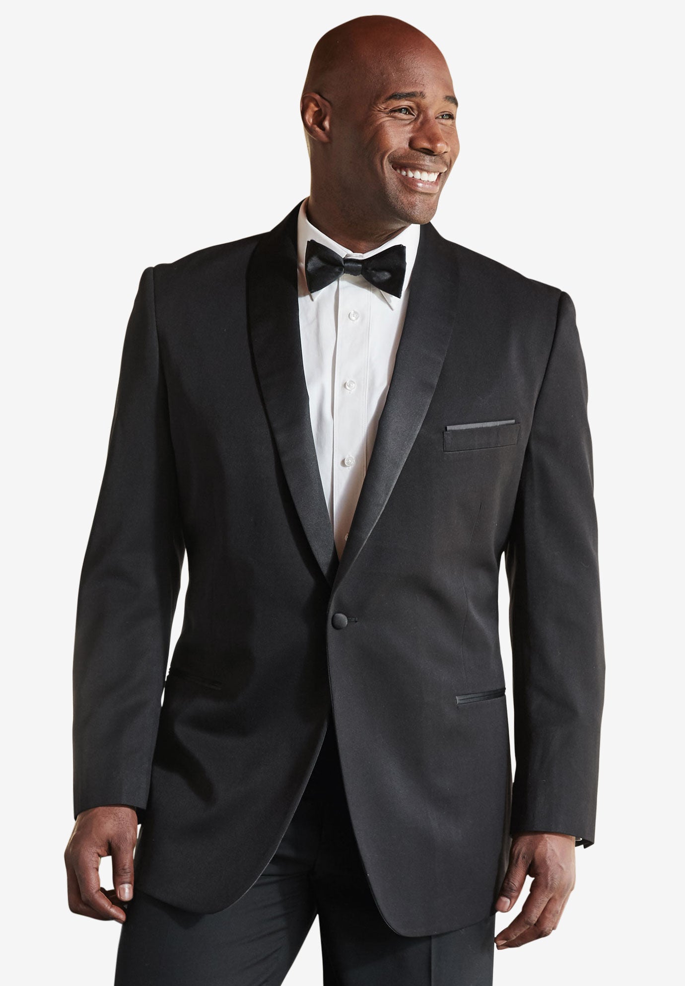 Length of tuxedo jacket shop