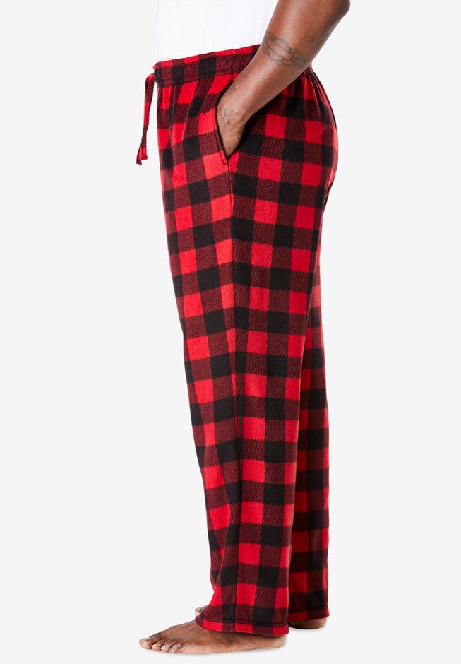 Microfleece Pajama Pants, , alternate image number null