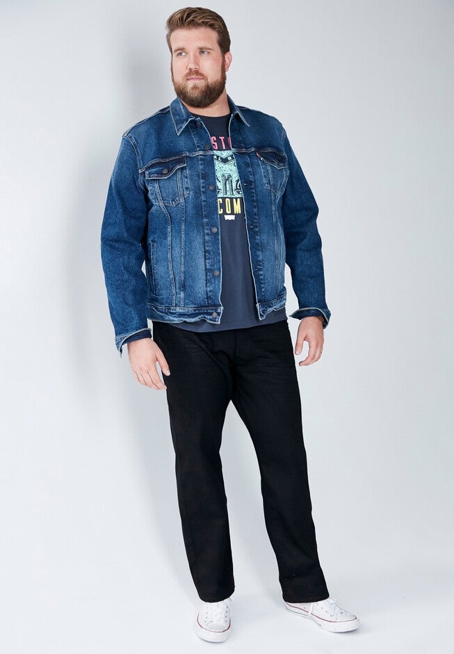 Denim Trucker Jacket, , alternate image number null