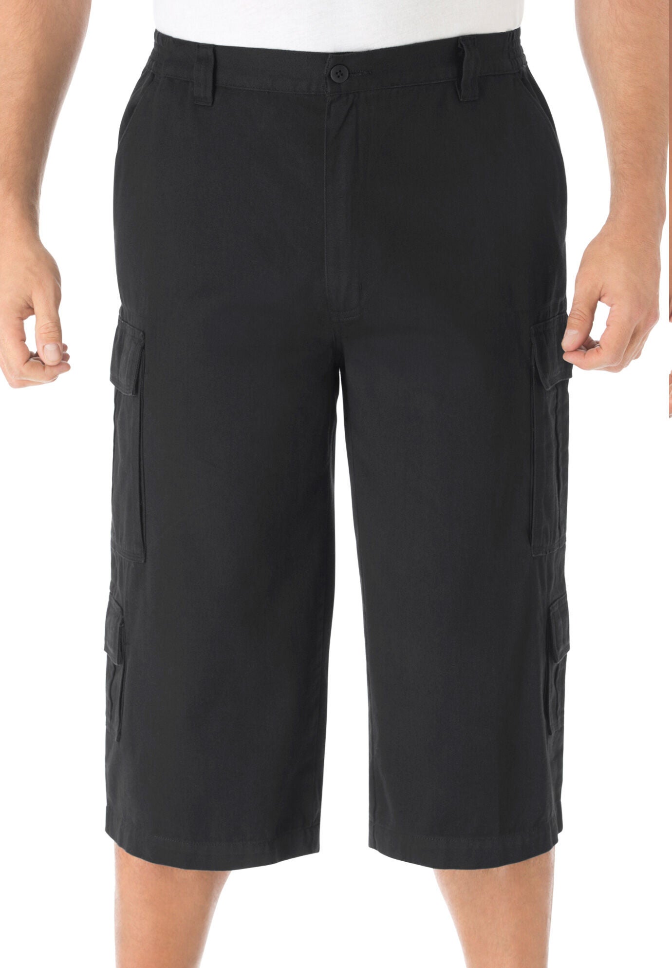 Men's side elastic shorts shop