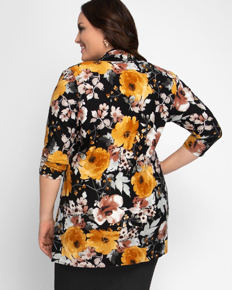 Lori Print Cardigan, , alternate image number 5