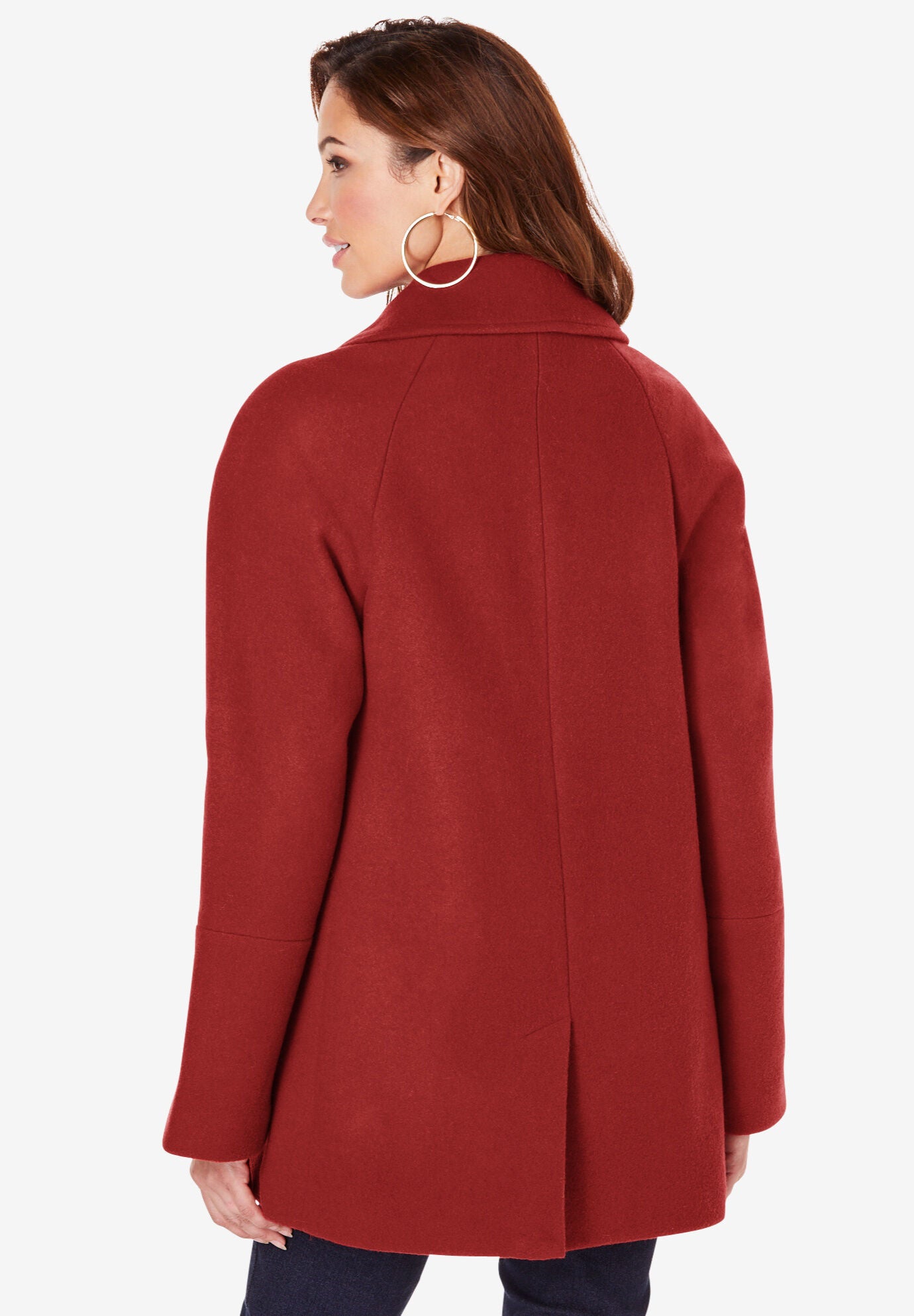 A shop line peacoat
