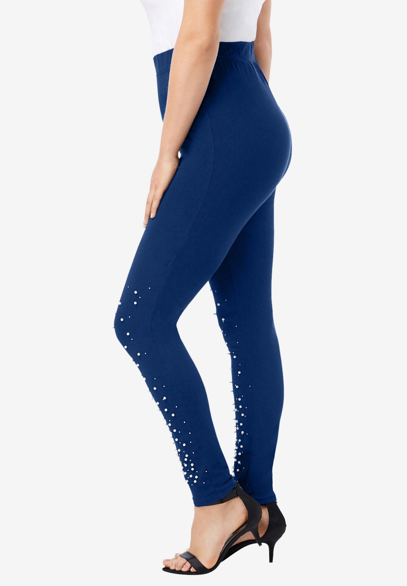 rhinestone legging