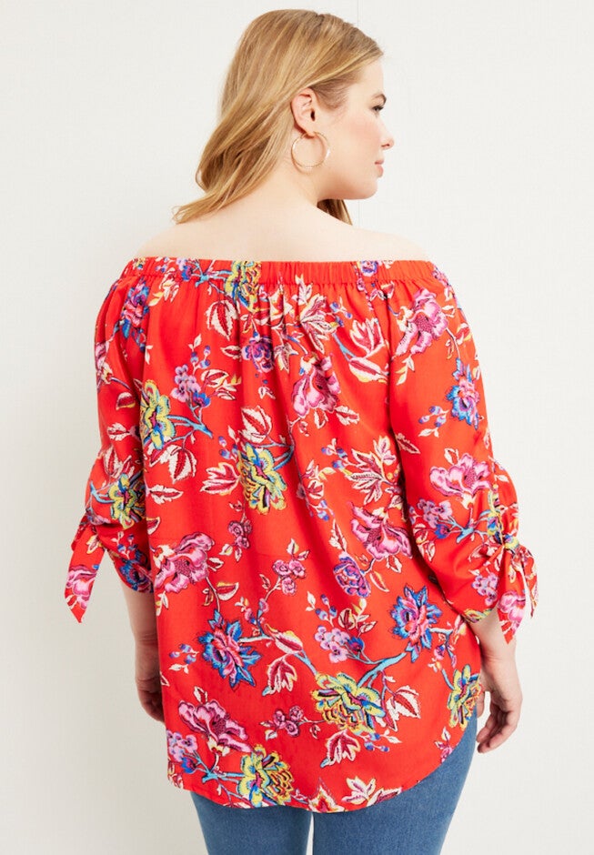 Off-The-Shoulder Top, , on-hover image number 1