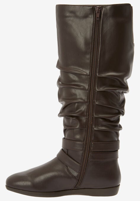 The Arya Wide Calf Boot , , alternate image number null