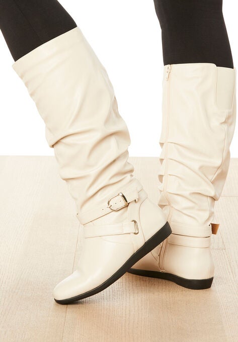 The Arya Wide Calf Boot , , alternate image number null