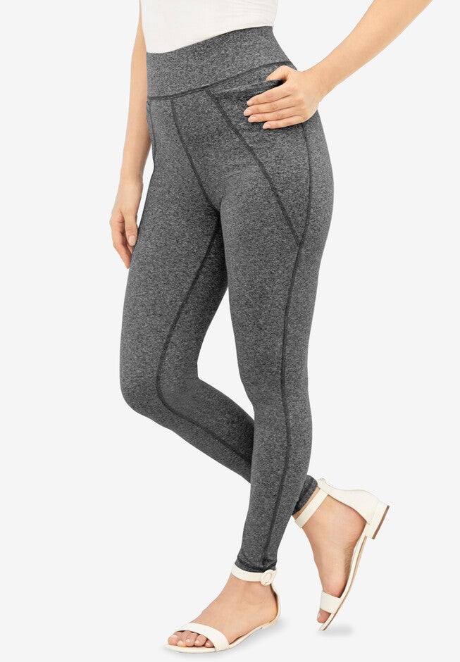 Side-Pocket Performance Legging, , alternate image number 4