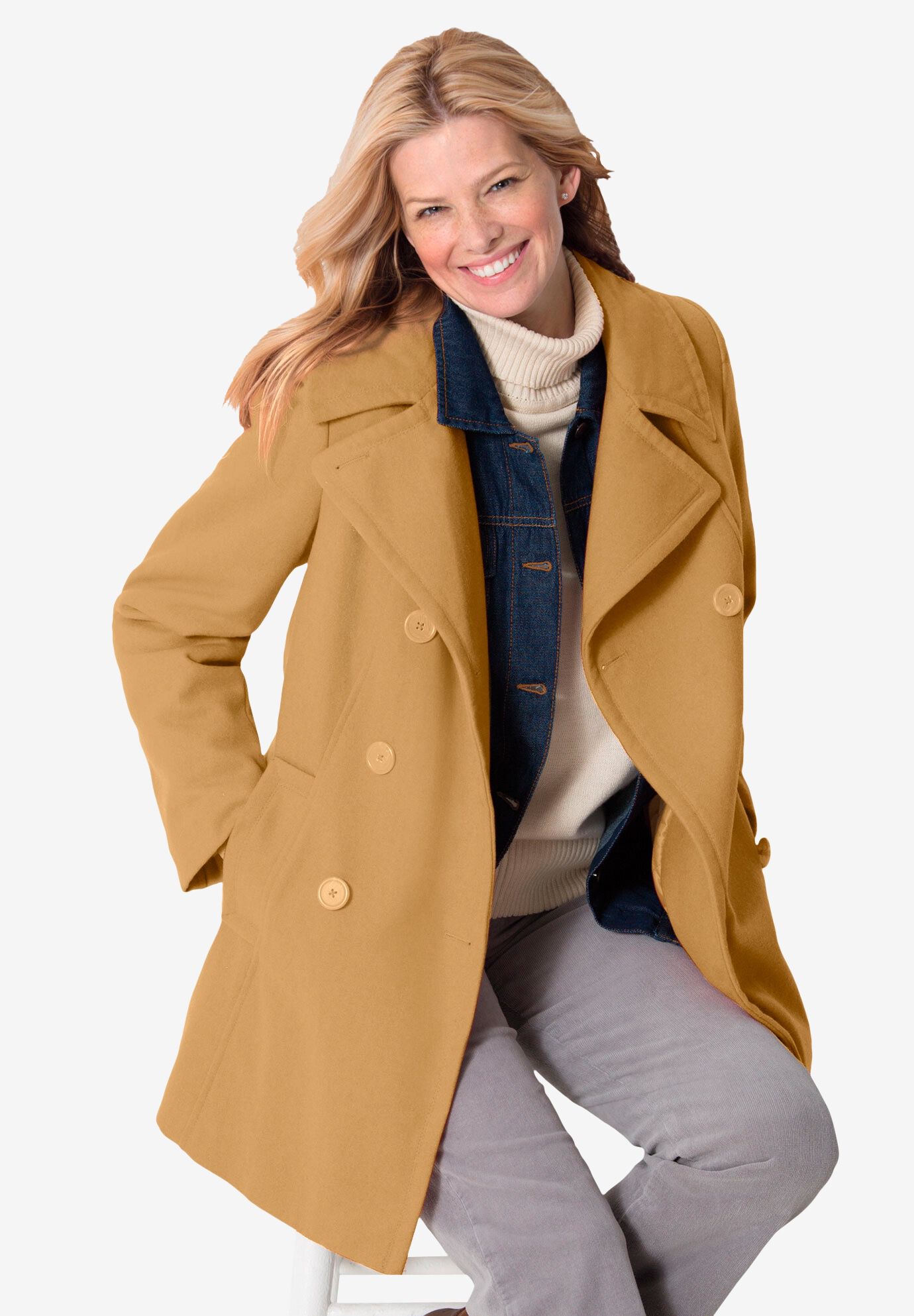 Warmest peacoat on sale women's