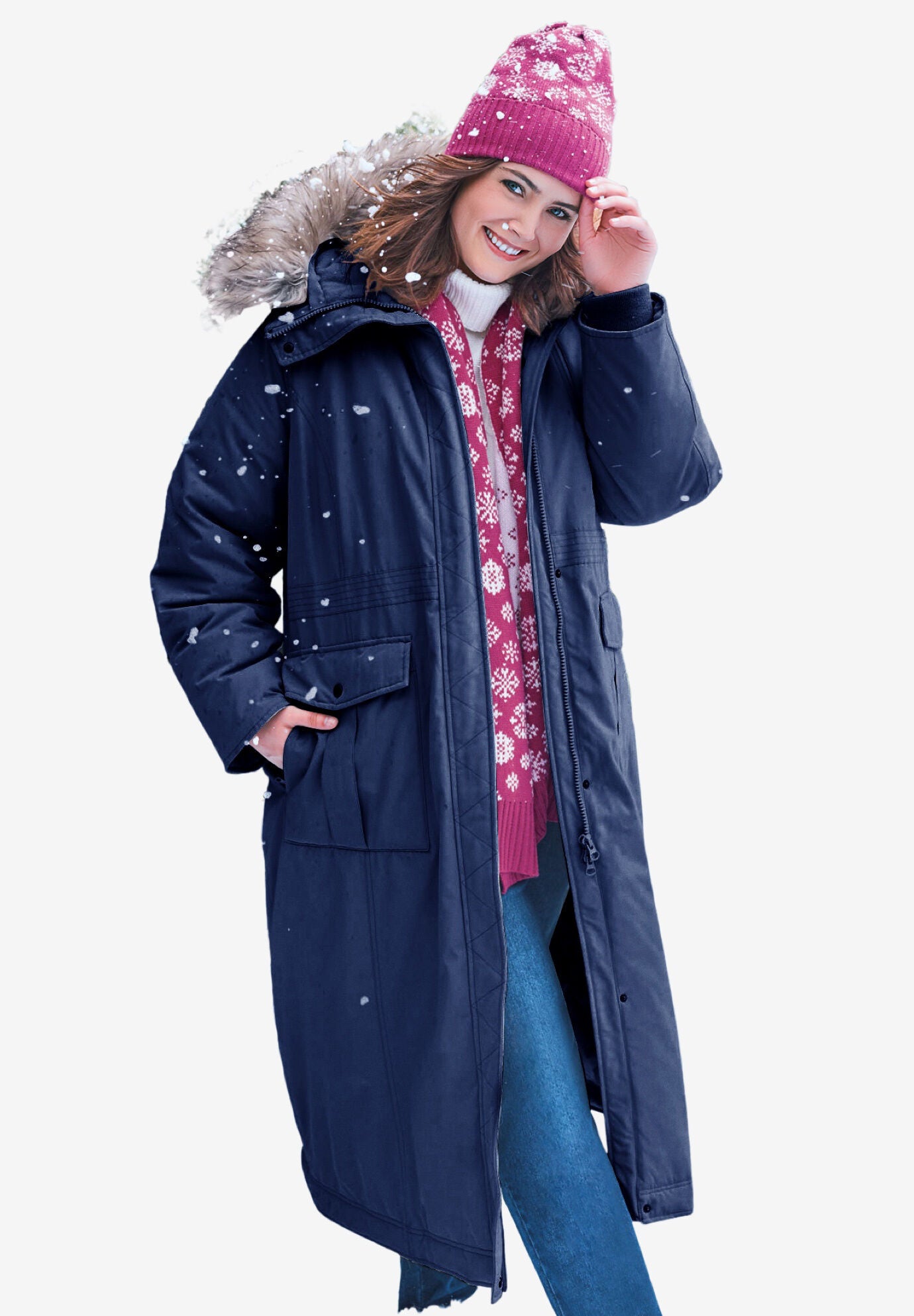 The Arctic Parka in Extra Long Length Brylane Home