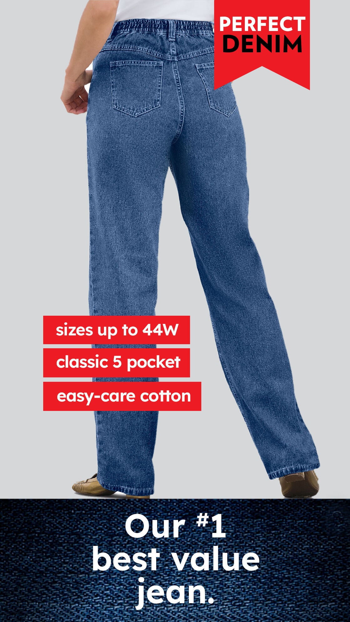 Lee easy top fit jeans