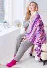 Fluffy Sock & Throw Set, , alternate image number null