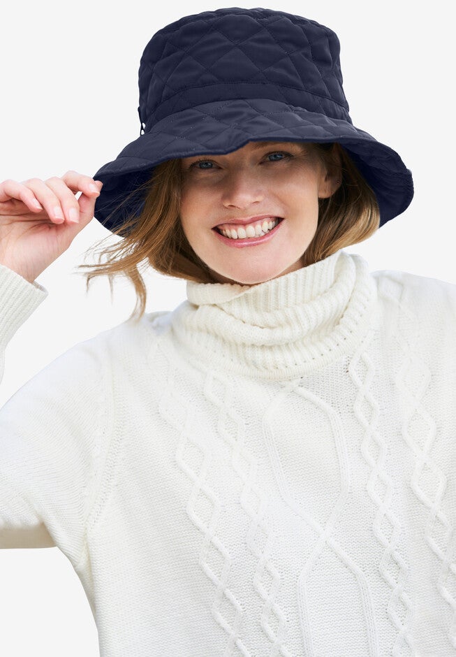 Quilted Bucket Hat, , alternate image number 2