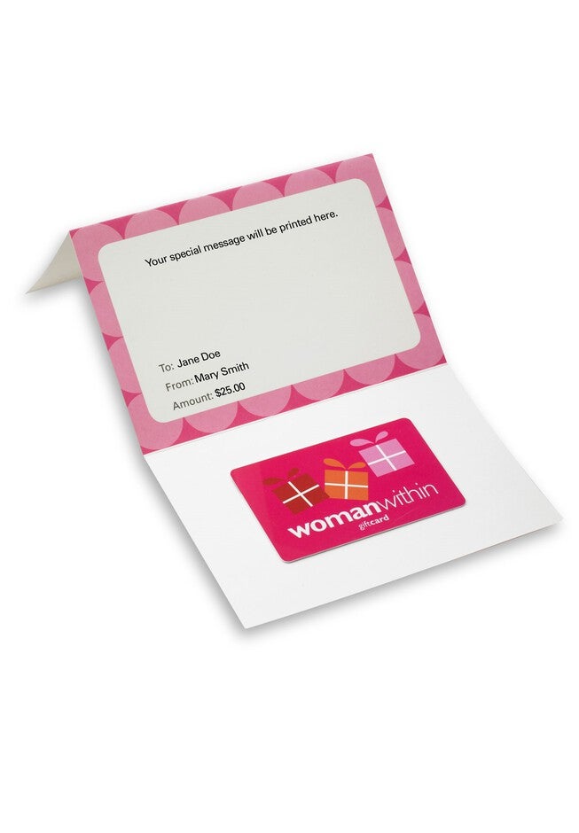Woman Within Gift Card, , hi-res image number 1