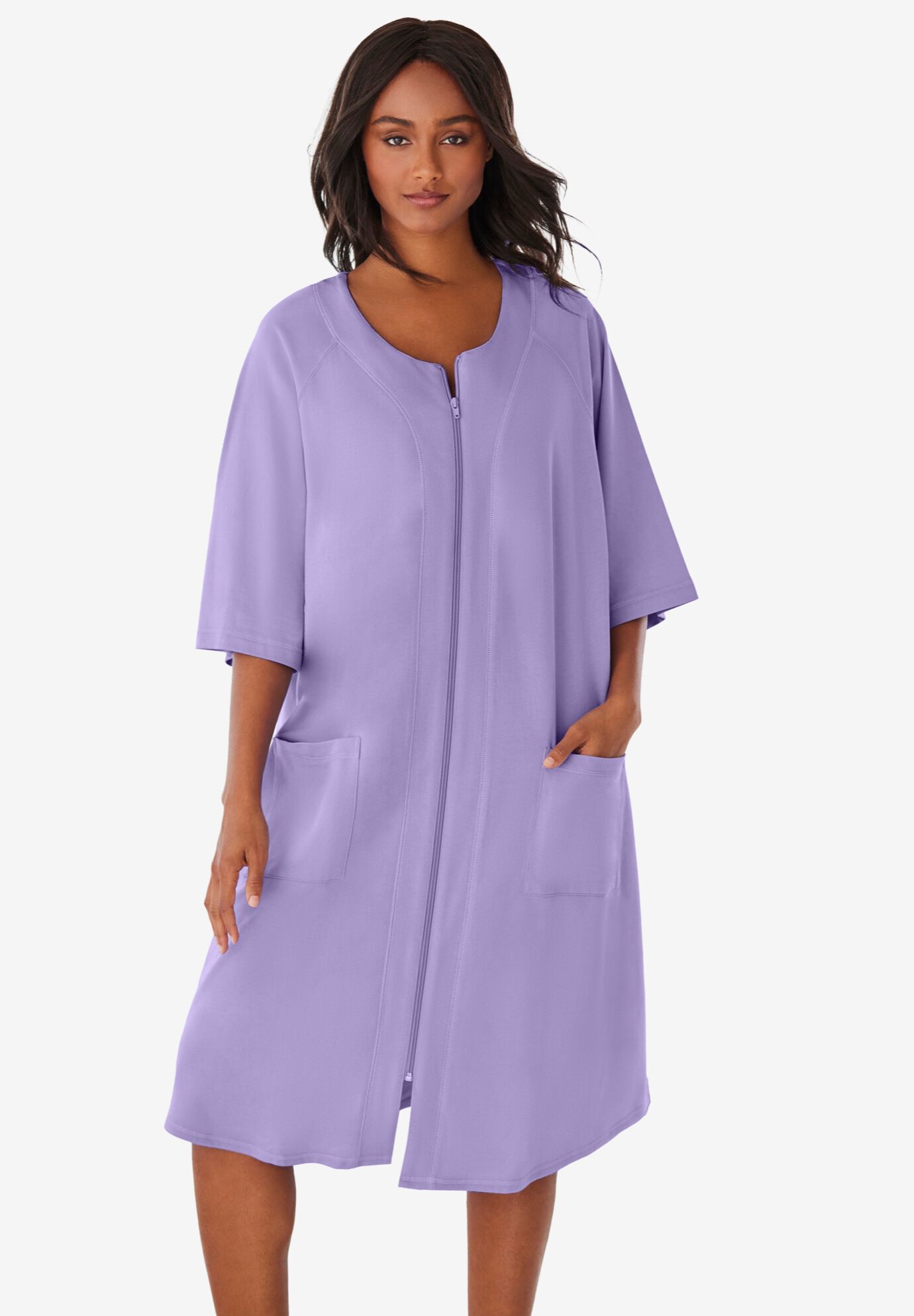 short sleeve terry robe