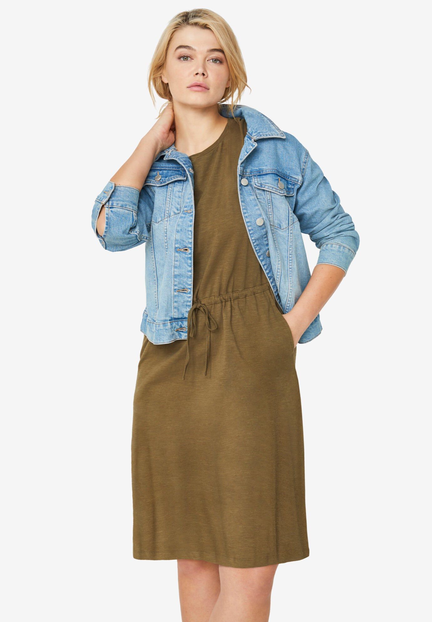 Classic Stretch Denim Jacket