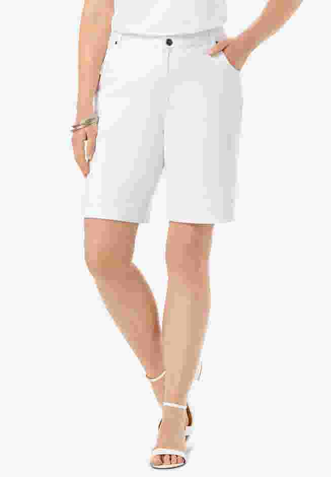 Classic Cotton Denim Shorts image number 0