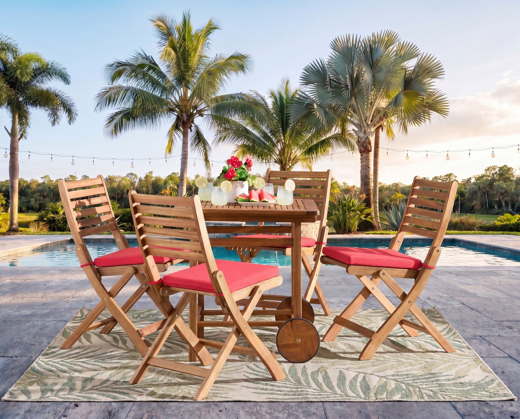 5-Pc. Leo Dining Table Set image number 0