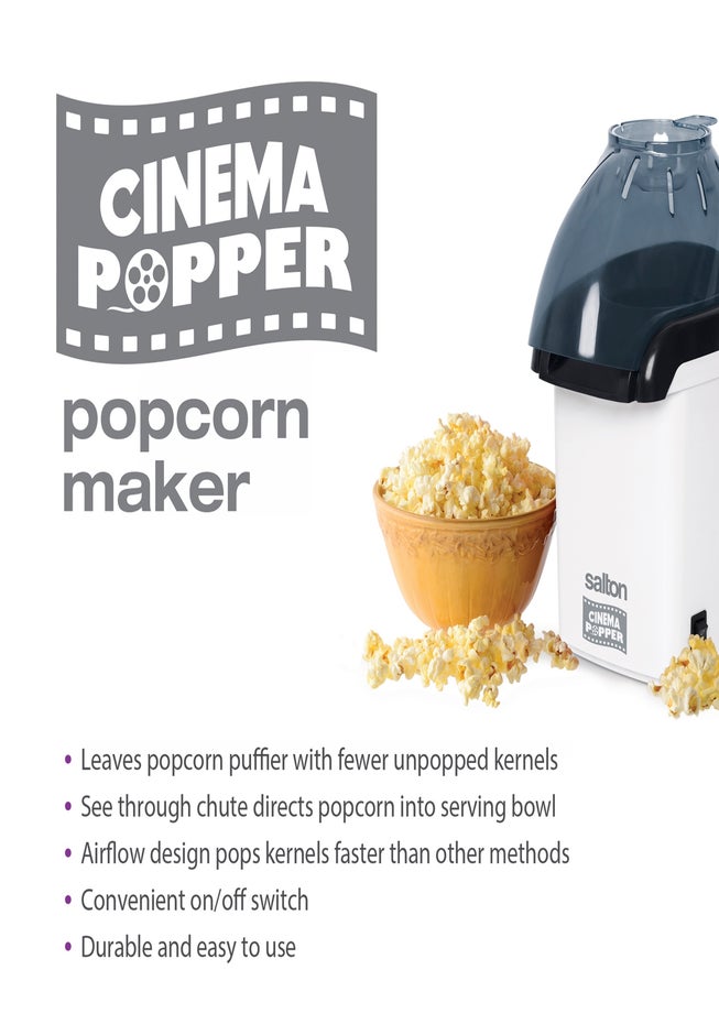 Salton&reg; Cinema Popper Popcorn Maker image number 6