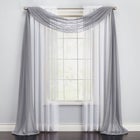 BH Studio Sheer Voile Scarf Valance image number null