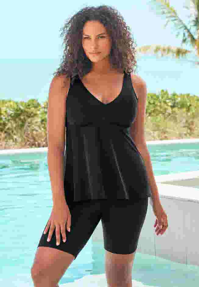 Flowy Tankini Top image number 0