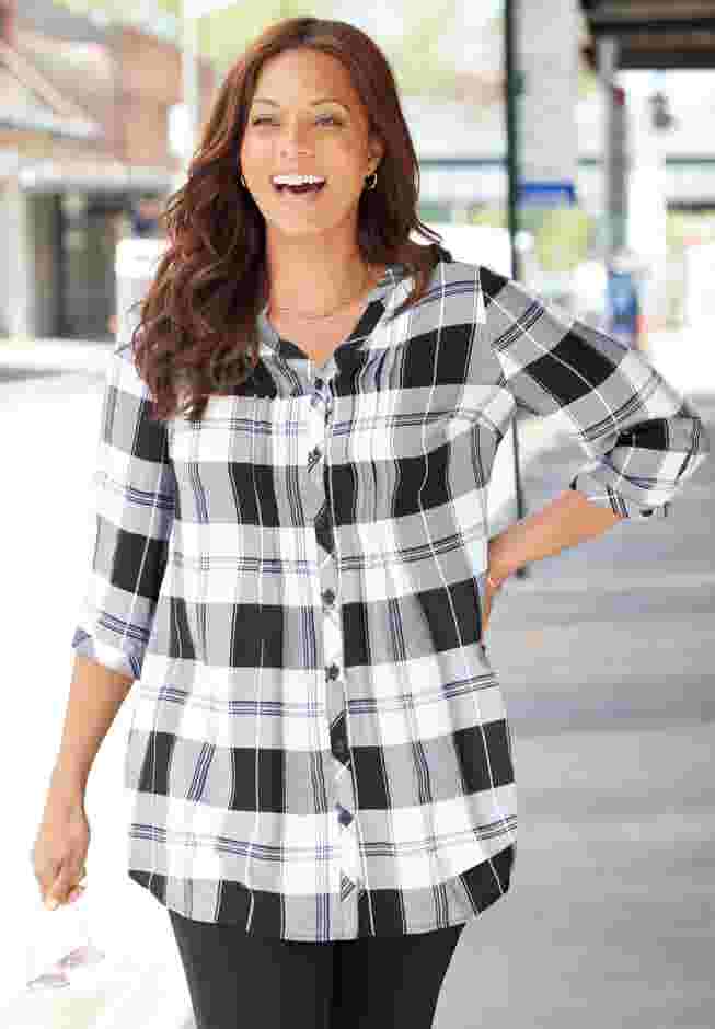 Featherweight Plaid Tunic image number 5