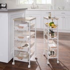 4-Tier Wide Kitchen Cart image number null