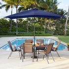 6&frac12; Ft. x 10 Ft. Oversized Rectangular Umbrella image number null
